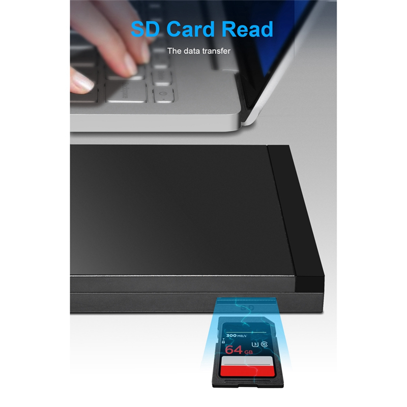 USB 3.0 External CD/DVD Optical Drive CD/DVD Player for PC Laptop. 