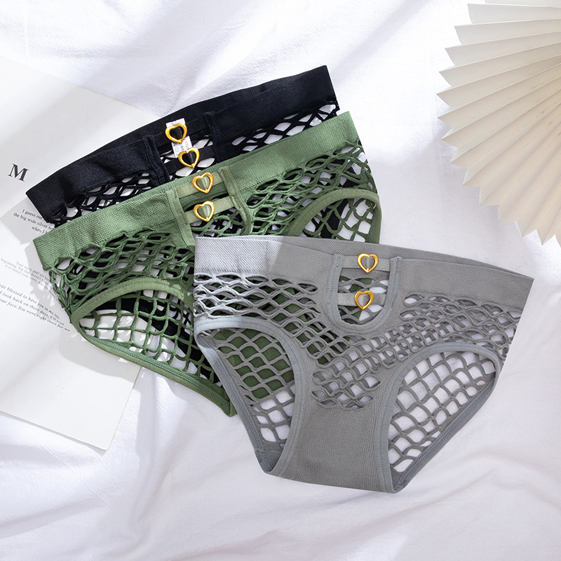 Soft mesh brazilian panties - Basic minimalist lingerie - Women sexy  underwear - Shop Marina V Lingerie Women's Underwear - Pinkoi