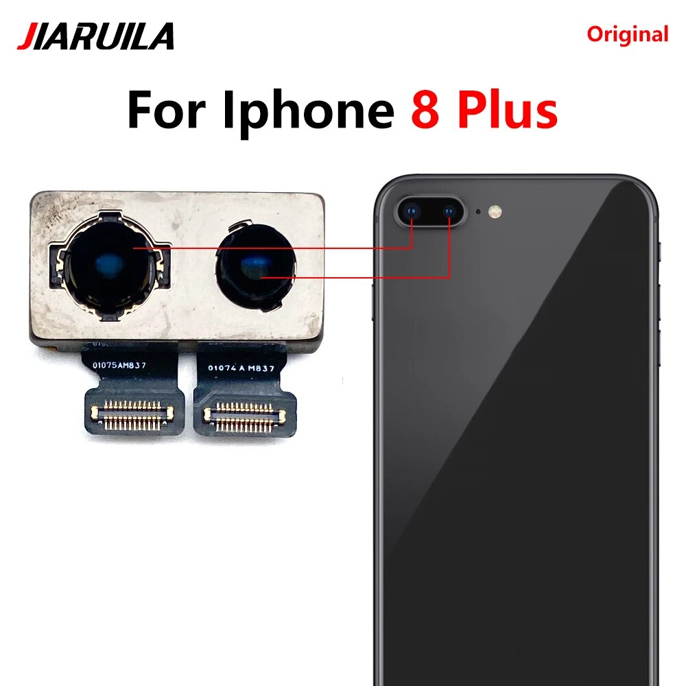 Rear Camera For iPhone 7 8 Plus X XR XS Back Camera Rear Main Lens Flex Cable Camera. 