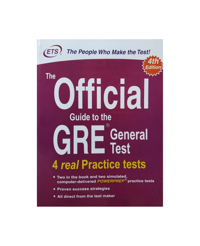 The Official Guide To The Gre General Test 4th Edition Buy Online At Best Prices In Bangladesh Daraz Com Bd