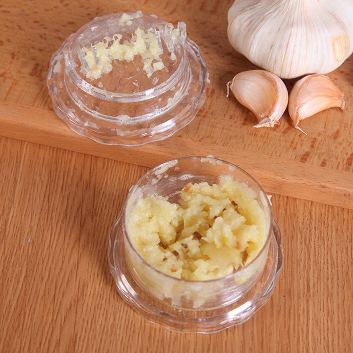 Garlic Presses Manual Mashed Garlic Manually Processor Food Chopper Fruit Slicer Twist Prevent Tears Kitchen Accessories Crusher