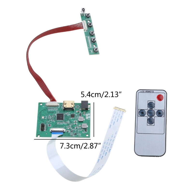 1Set 30PIN LCD Driver Board P.C.B-800807V1 1HDMI EDP for Screen Resolution 1920x1200 1920x1080 1600x900 1366x768 1280x800. 