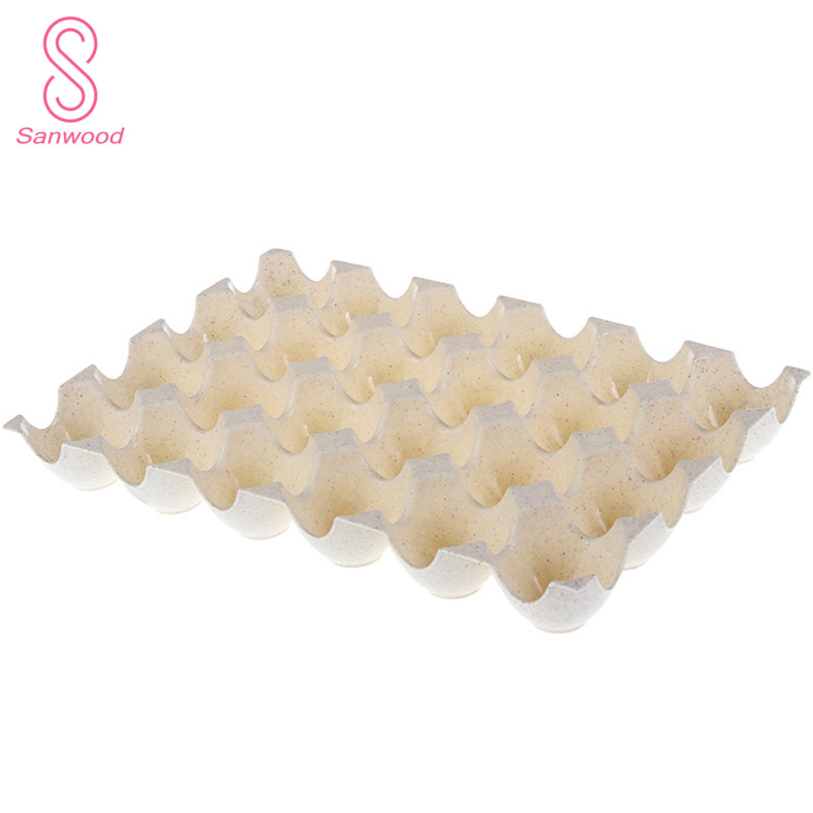 Egg Organizer Box Large Capacity 24 Grids Kitchen Egg Organizing Container