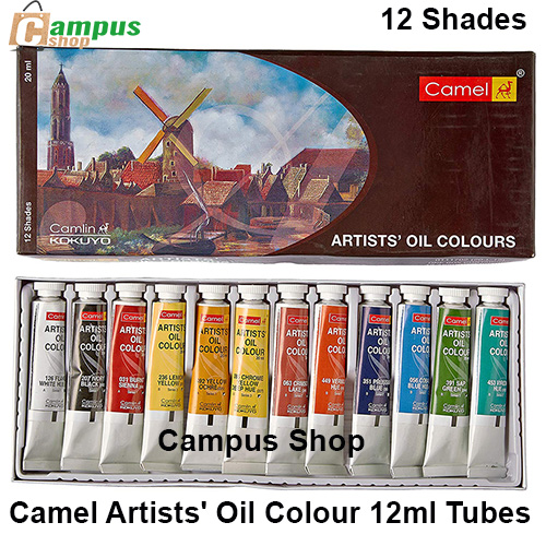 camel oil colour shade card