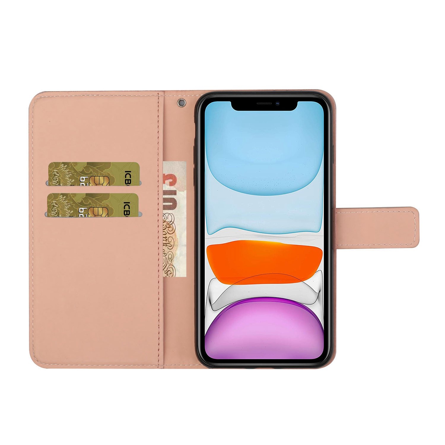 （COD)Ethnic Style Embossed Pattern Leather Phone Case For iPhone 15 Pro Max/iPhone 15 Pro/iPhone 15/iPhone 15 Plus. 