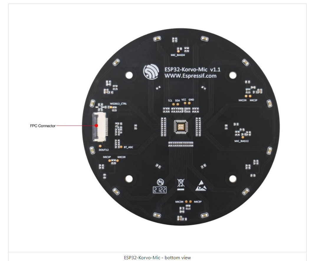 ESP32-S3-Korvo-1 Lexin Technology Intelligent Voice Solution Limited Purchase of 2pcs. 