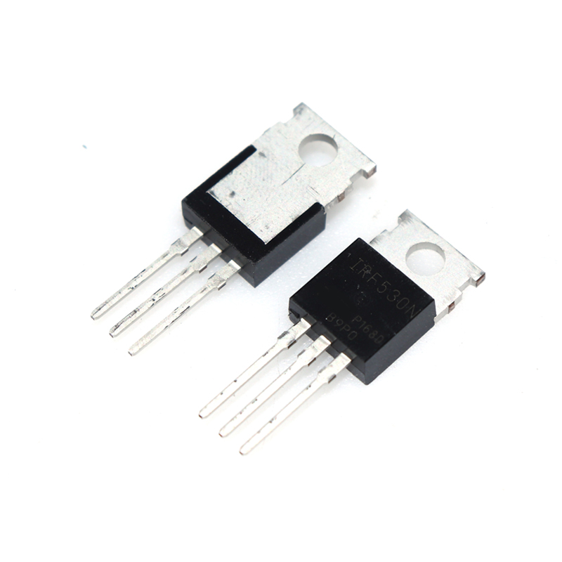 IRF530PBF IC IRF530 MOSFET IRF530 Transistor 100V 14A 79W TO-220 N-Channel Power MOSFET 3 Pin Leads IC . 