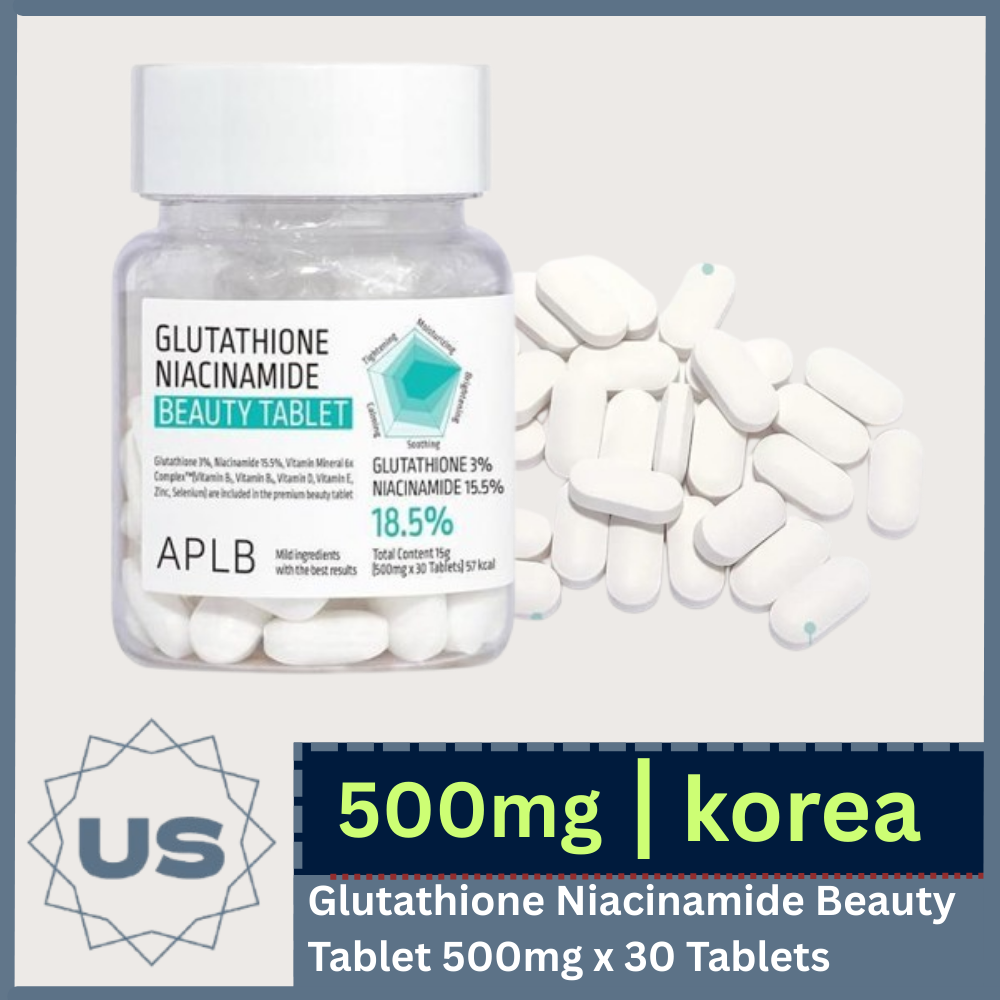 aplb glutathione tablet APLB Glutathione Niacinamide Beauty Tablet – Luxury Beauty main image 1