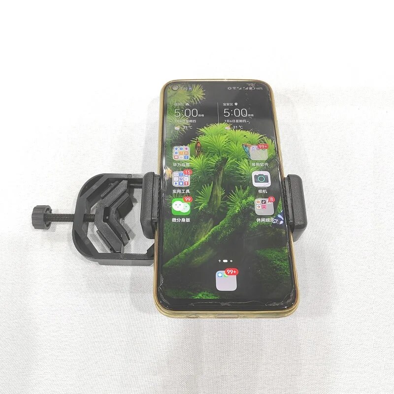 Microscope Biology Teaching Experiment Accessories Kit Mobile Phone Holder Telescope Microscope Connection Mobile Phone Photogra. 