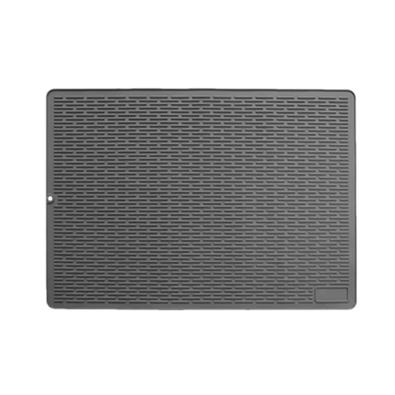 Silicone Stove Protection Pad Oven Protection Cover Drain Pad Gray