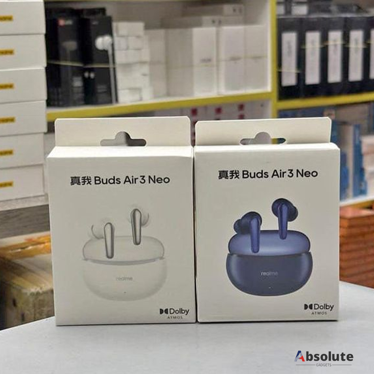 Top-Tier Option - Realme Buds Air 3 Neo True Wireless Earbuds - Highly Durable - Easy to Use - Sleek Usage. 