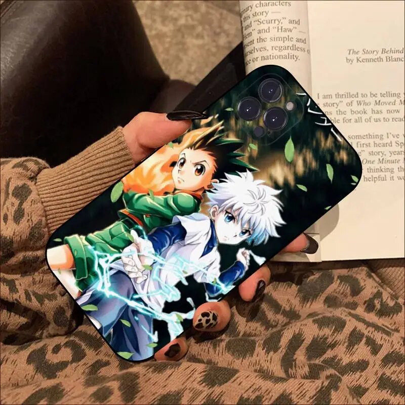 Hunter X Hunter Killua Phone Case For iPhone 8 7 6 6S Plus X SE 2020 XR XS 14 11 12 13 Mini Pro Max Mobile Case. 