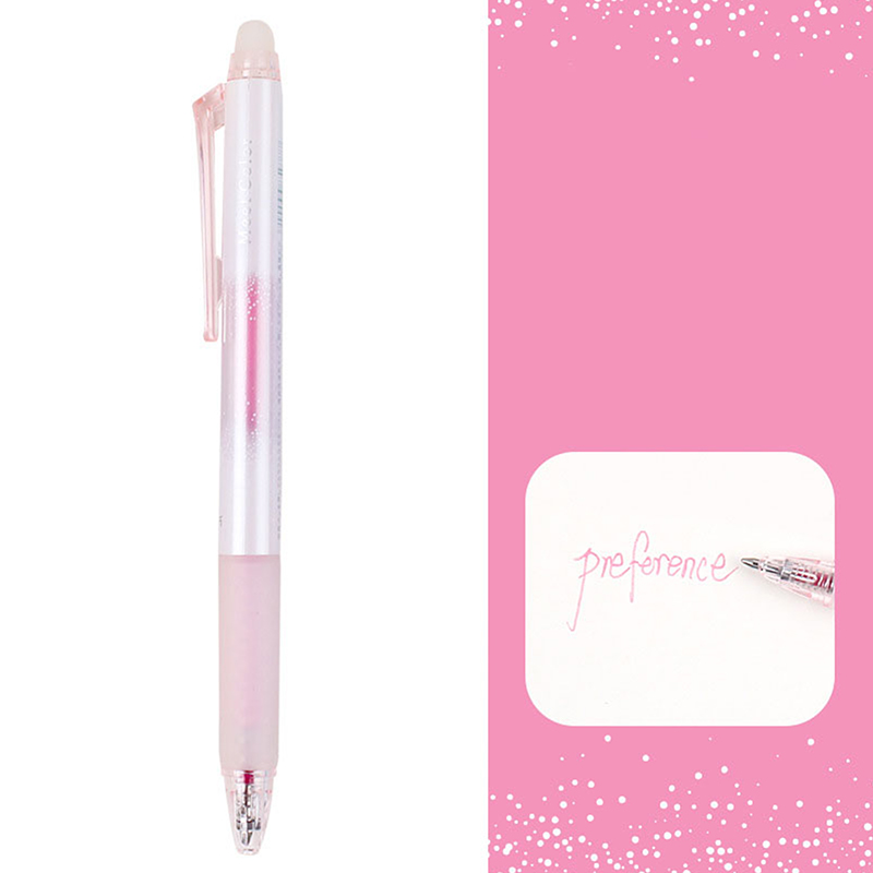 Creative Scented Erasable Gel Pens 0.7mm Glitter Neutral Pens Colorful Ink Pens SUPER BABY