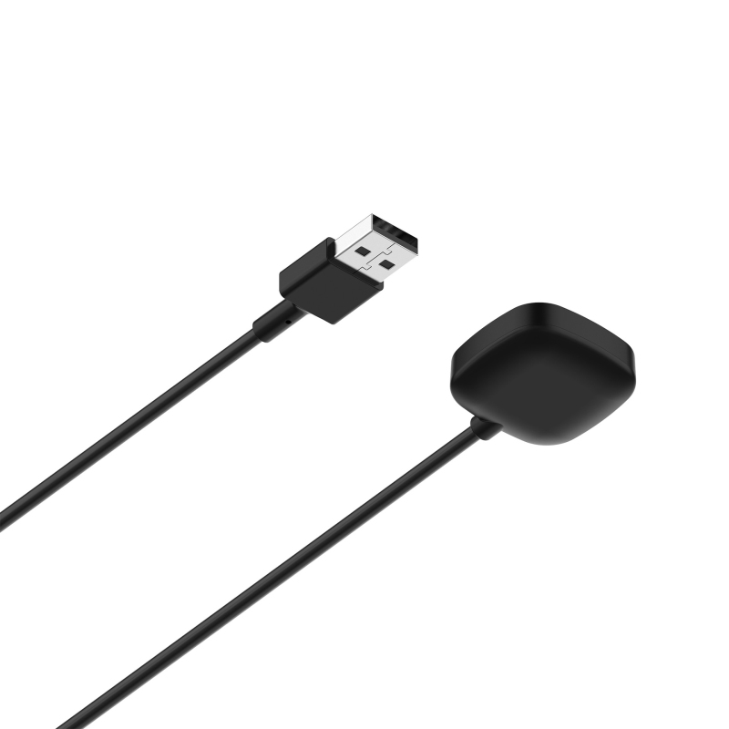 Charging Dock For Fitbit Versa 3/sense Smart Watch Charger Cable USB Charging Data Cradle For Fitbit Sense Charger Stand. 