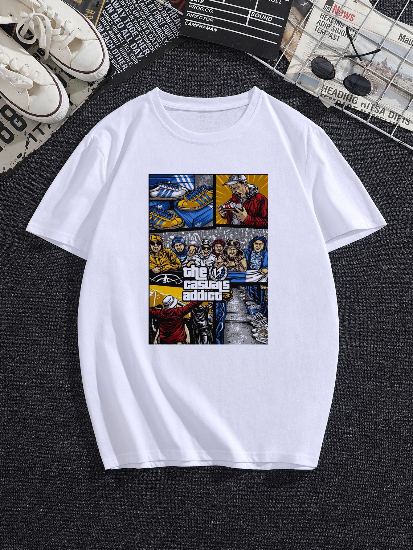 Soft Comfortable GTA design printed t-shirt For Men. 