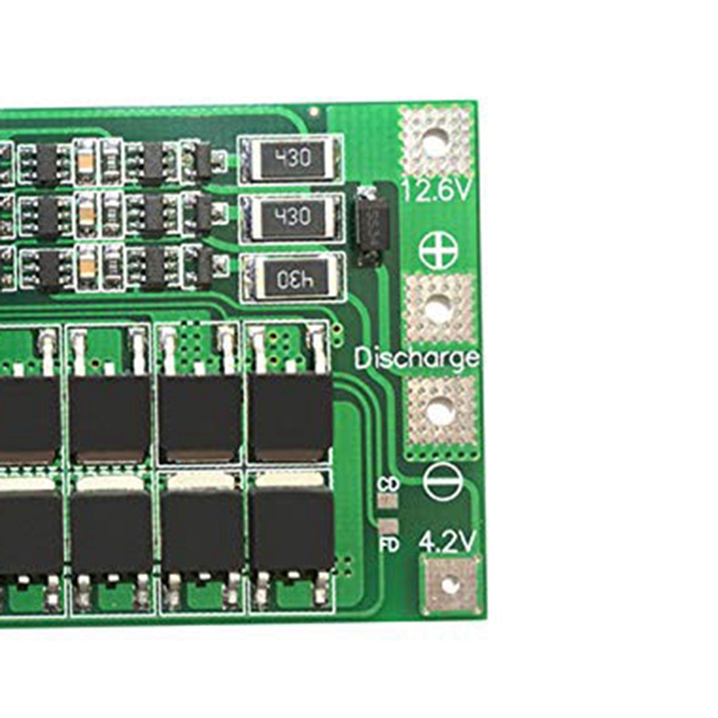 3S 60A Bms Board Lithium Li-Ion 18650 Protection Board With Balance For Drill Motor 11.1V 12.6V 18650 Lipo Cell Module. 
