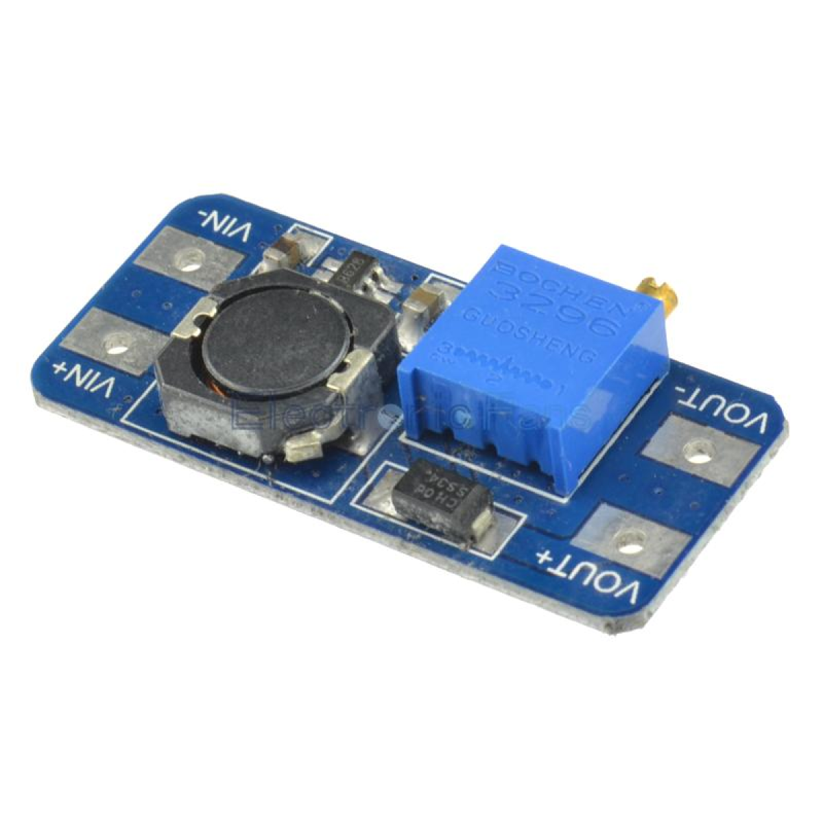 MT3608 2A DC-DC Voltage Step Up Boost Converter Module 2-24V Input. 