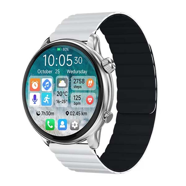 IMIKI TG2 1.43" AMOLED BT Calling Smart Watch with Magnetic Strap. 