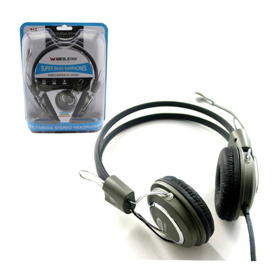 Weile Headphone WL-955MV PC Multimedia Headphone - Headphone ...