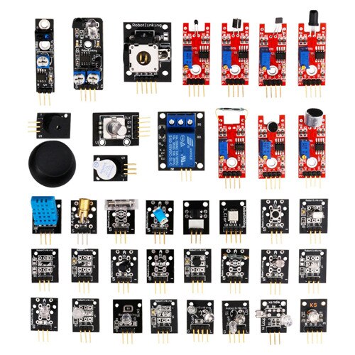 【Mary DAI Store】37 IN 1 Sensor Kits /37 SENSOR KIT For Arduino v2.0. 