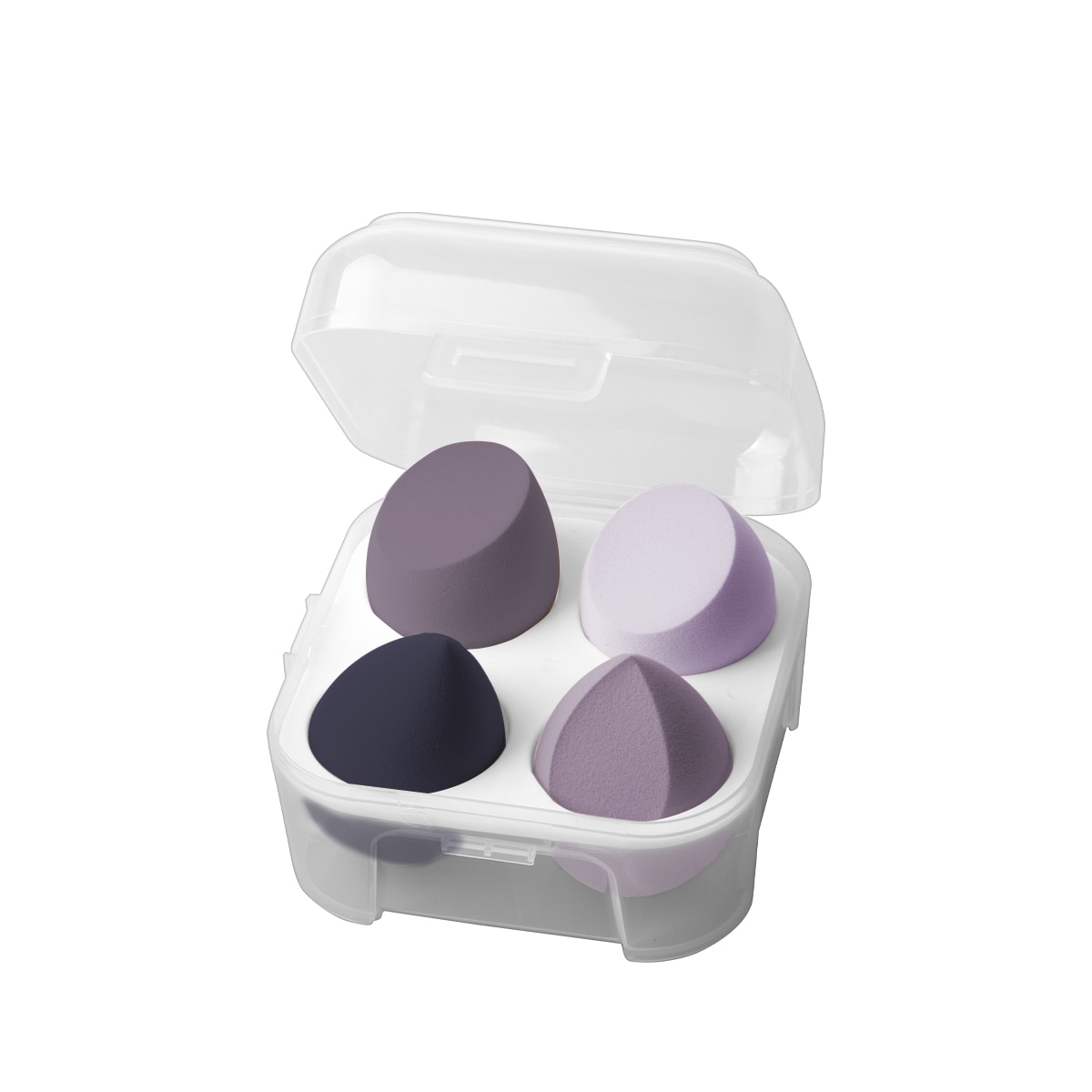 IMAGIC Sponge 4pcs/Set Makeup Puff Cosmetic Latex Soft Beauty Ball Foundation Powder With Box Wet and Dry Colorful Makeup Tool