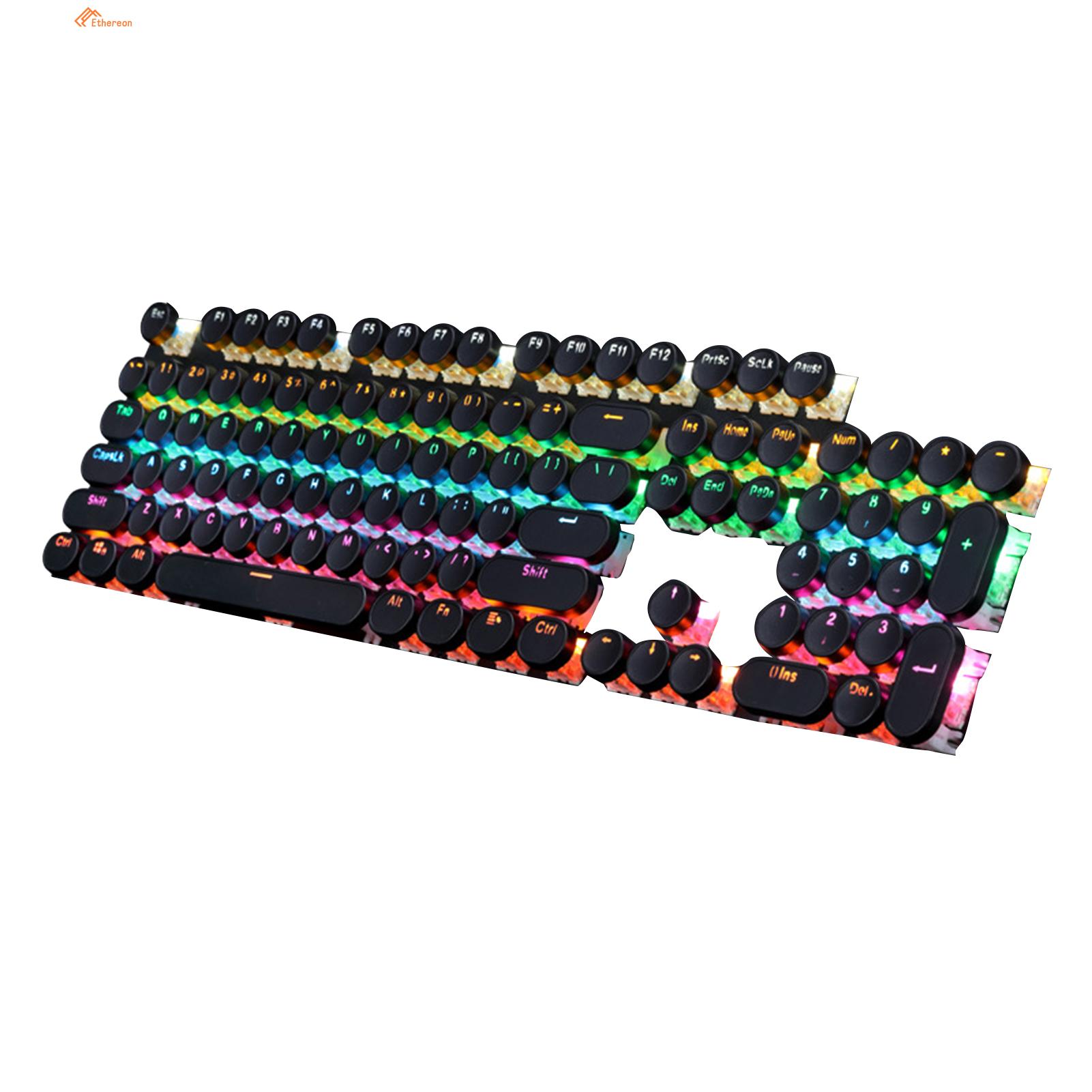 Ethereon Typewriter Keycaps Retro Replacement Mechanical Keyboard Keycaps
