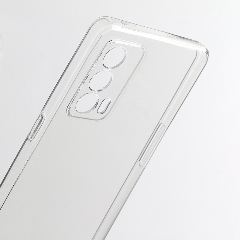 Applicable Realme X7 Pro Extreme Square TPU Simple Transparent Phone Case New UV Painted Material