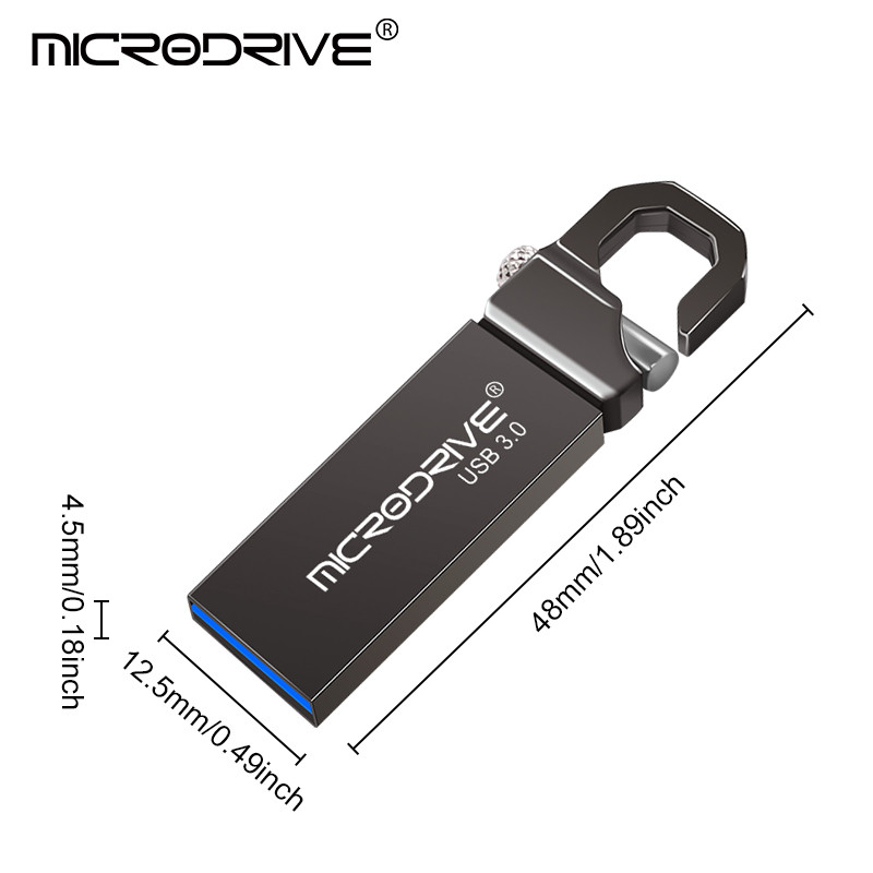 Black/Silver Usb 3.0 Pen Drive 32GB Usb Flash Drive Memory Stick Flash Disk 64GB 128GB Pendive Stick Storage Device. 
