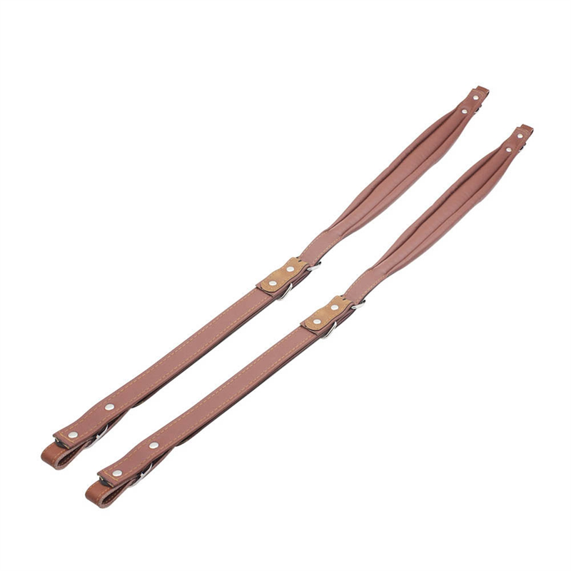 1 Set 16 Bass-120 Bass Accordion Universal Shoulder Strap Waterproof Adjustable (Brown)