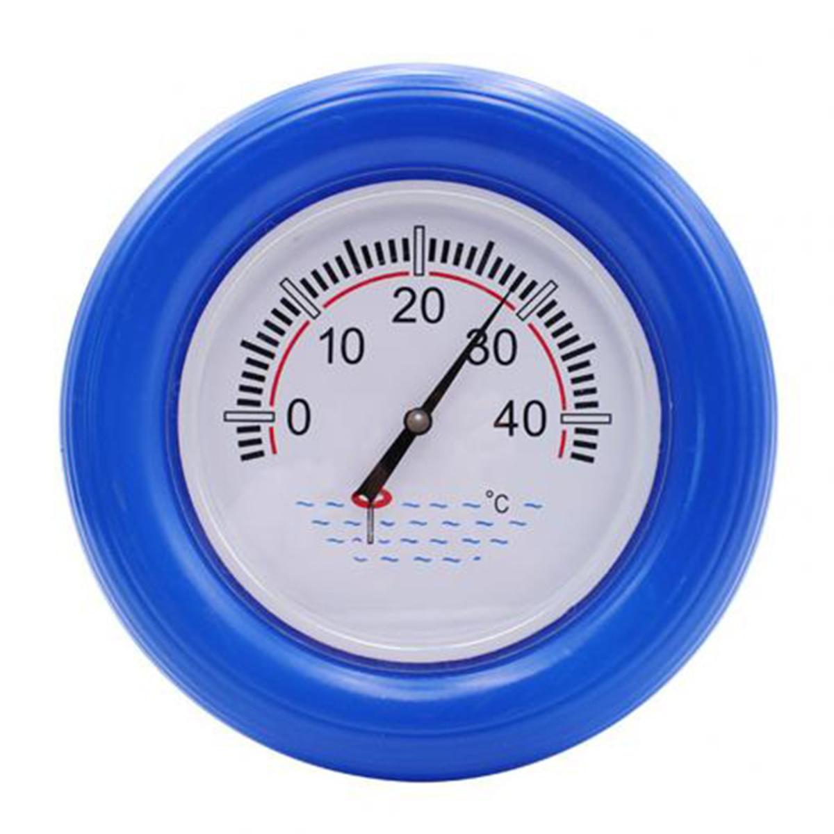 Floatingol Thermometer Large Centigrade Dial Plate Water Tature Gauge with String for Spa Tubnd JDH88