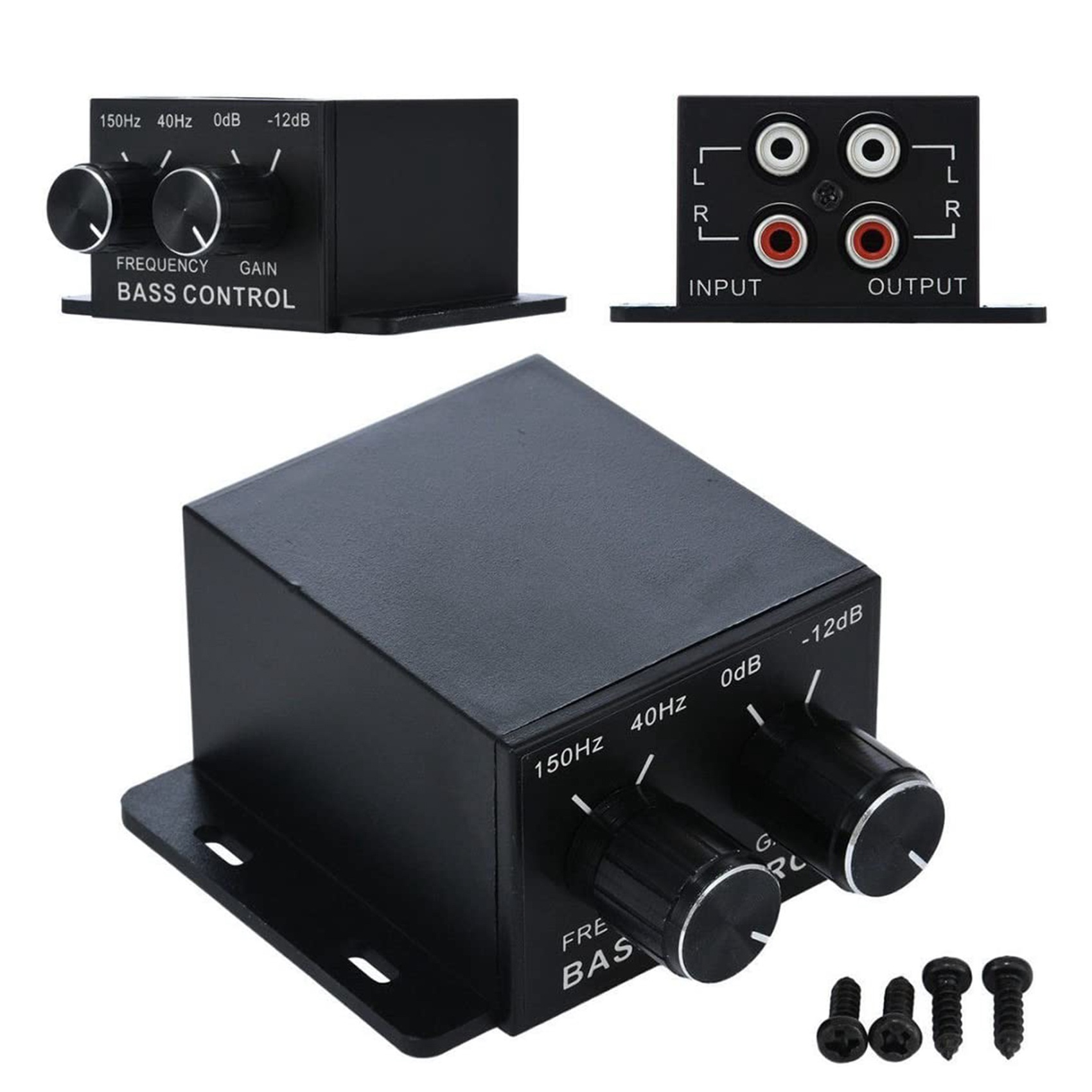 bass control knob for amplifier-1 x Car Audio Regulator With Screws-as shown. 