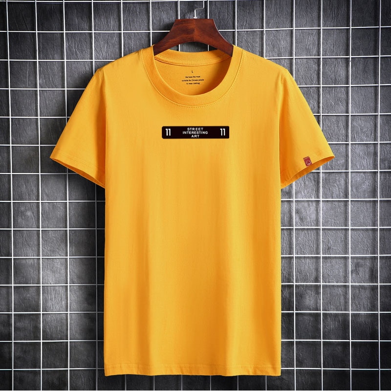 Men's T-shirt Cotton Short Sleeve Tide 