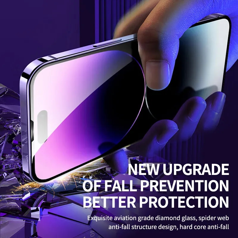 14 PlXR screen protector for Max4 13 1K tempered glass 500D 8 iPhone 15 12 11 P XS X protective film suitable for us 15 with alignment mounting cover. 