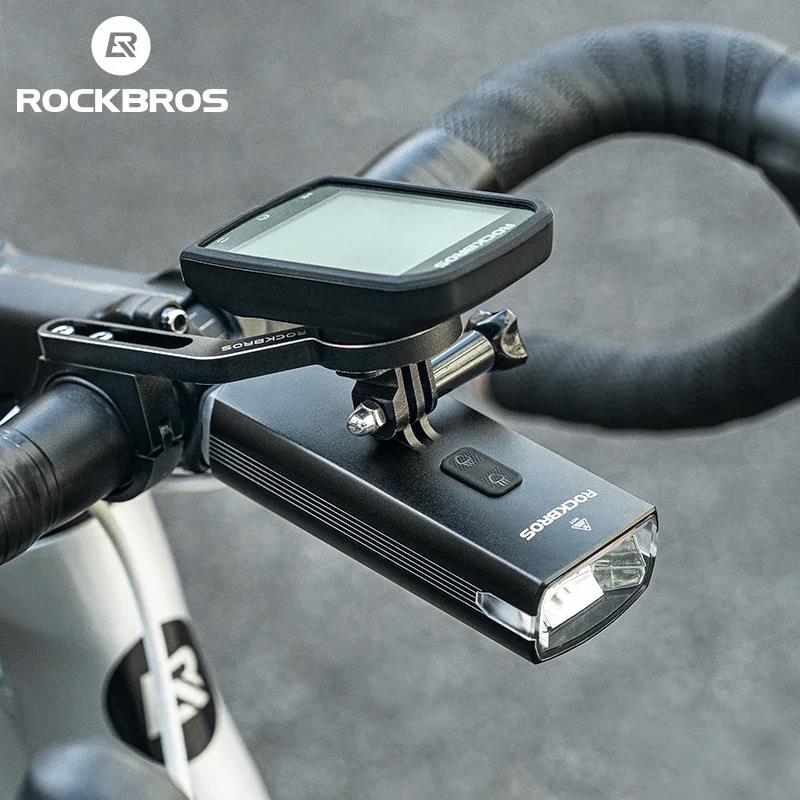 ROCKBROS 3000LM Bicycle Front Light 10000mAh Bicycle Light High Brightness Type-C Bike Lamp Road MTB Cycling Safety Front Lights. 