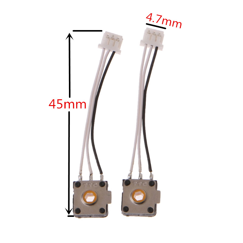 2Pcs TTC Yellow Core Encoder Decoder for Razer Mamba Tournament Edition MAMBA Elite Wireless Viper Wired ROG Mouse Wheel Encoder. 
