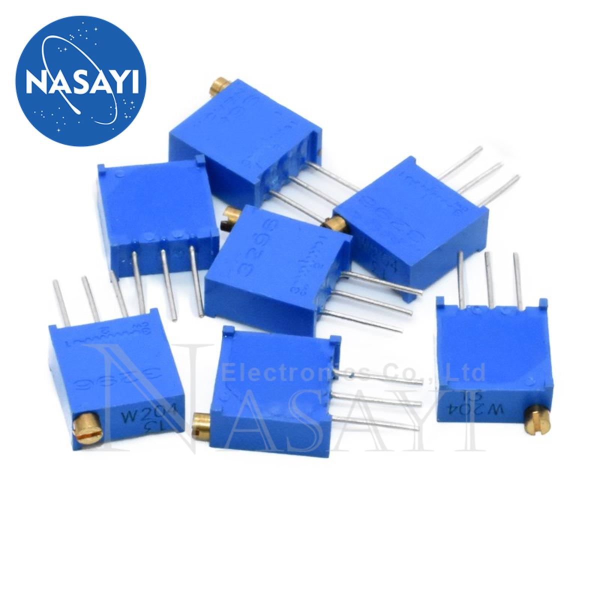 10PCS 3296W Adjustable Potentiometer 5K(502)