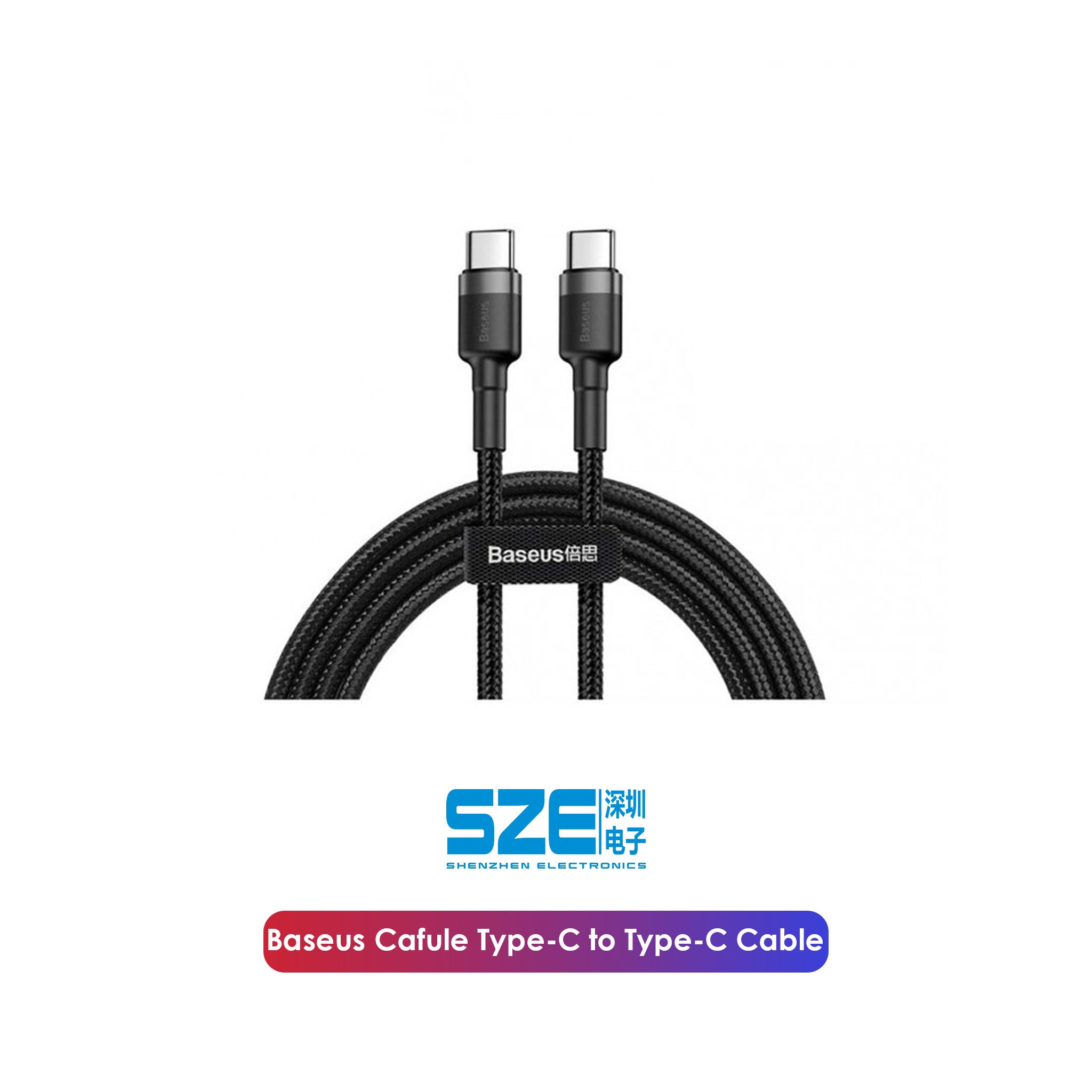 Baseus Cafule Series Type-C PD 2.0 3A Quick Charge Cable. 
