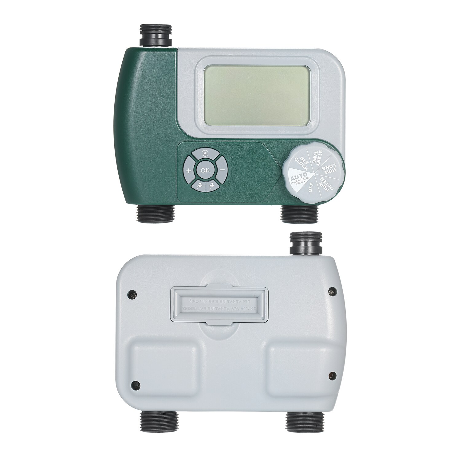 Digital Hose Faucet Timer Outdoor  Operated Automatic Watering Sprinkler System Irrigation Controller with 2 Outlet. 