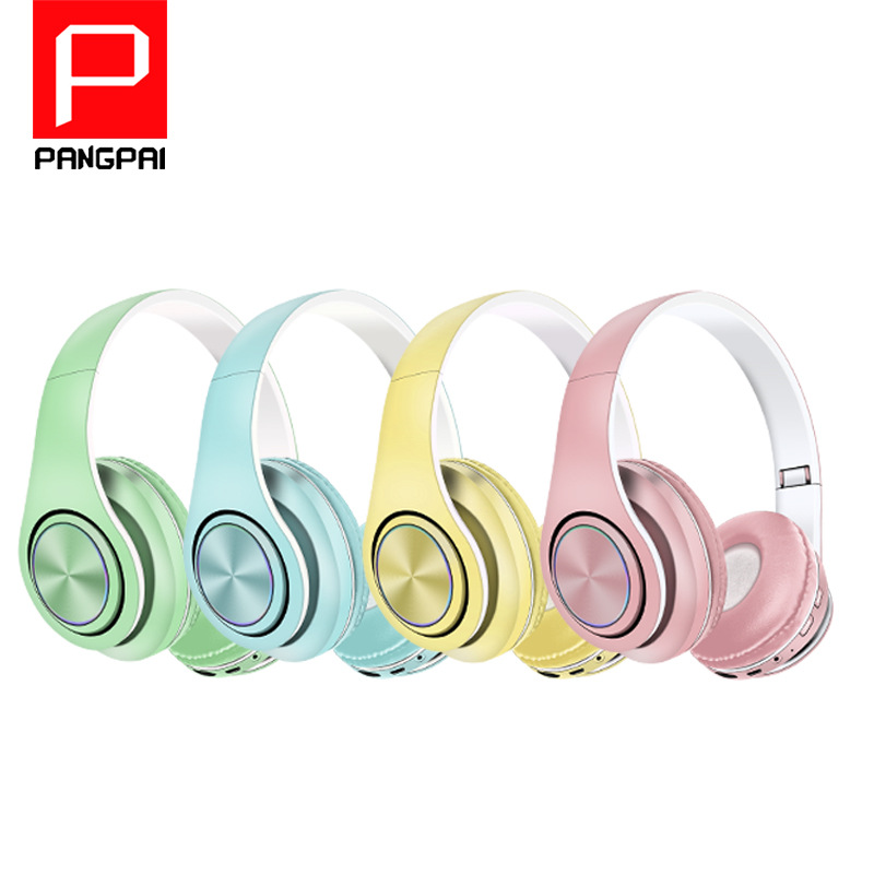 Cross-border P39 headset bluetooth headset 5.0 mobile phone voice call chicken game subwoofer card mp3. 