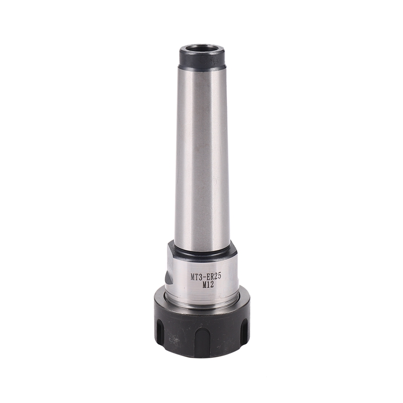 Mt3 Er25 M12 Collet Chuck Holder Fixed Cnc Milling Turning Tools + 1Pc Spanner. 