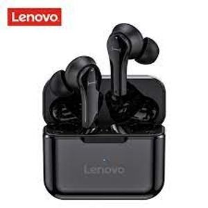 Lenovo QT82 True Wireless Headphones Bluetooth 5.0 TWS Earbuds Touch Control Sport Headset IPX5 Sweatproof In-ear Music Earphones with Mic 400mAh Charging Case. 