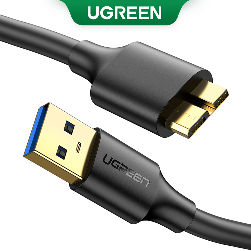 UGREEN Micro USB 3.0 Cable USB 3.0 Type A Male to Micro B Cord for Samsung Galaxy S5, Note 3, Camera, Hard Drive and More