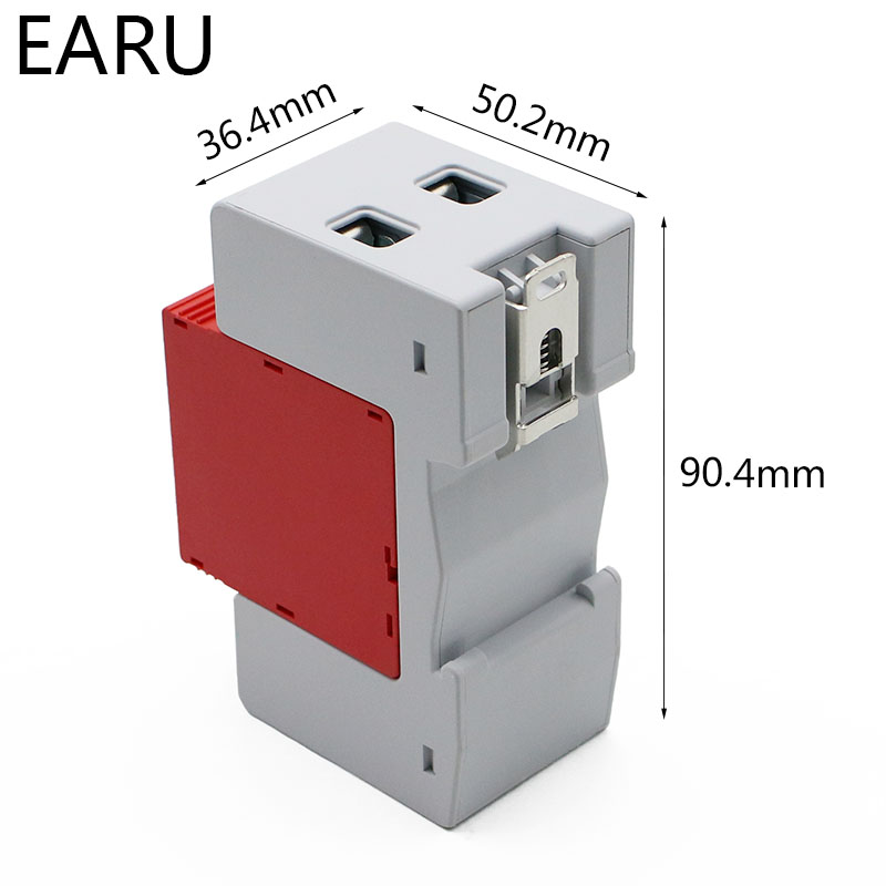 SPD DC 500V 800V 1000V 2P 20~40KA Lightning Surge Protection Protector Device Arrester Low Voltage House 2 Poles PV Photovoltaic. 