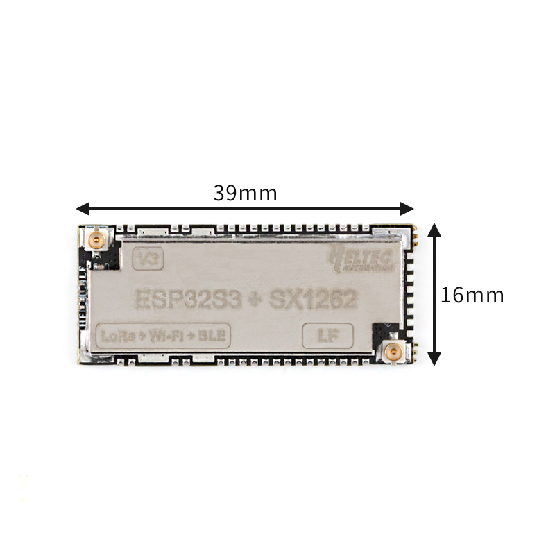 Original HTIT-Wsh ESP32S3SX1262 chip module WiF iBLE LoRa wireless module. 