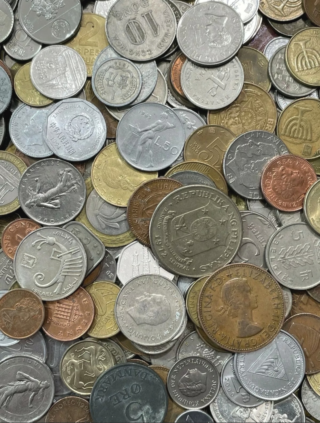 Different types of country coin (Choose fevorite your coin). 