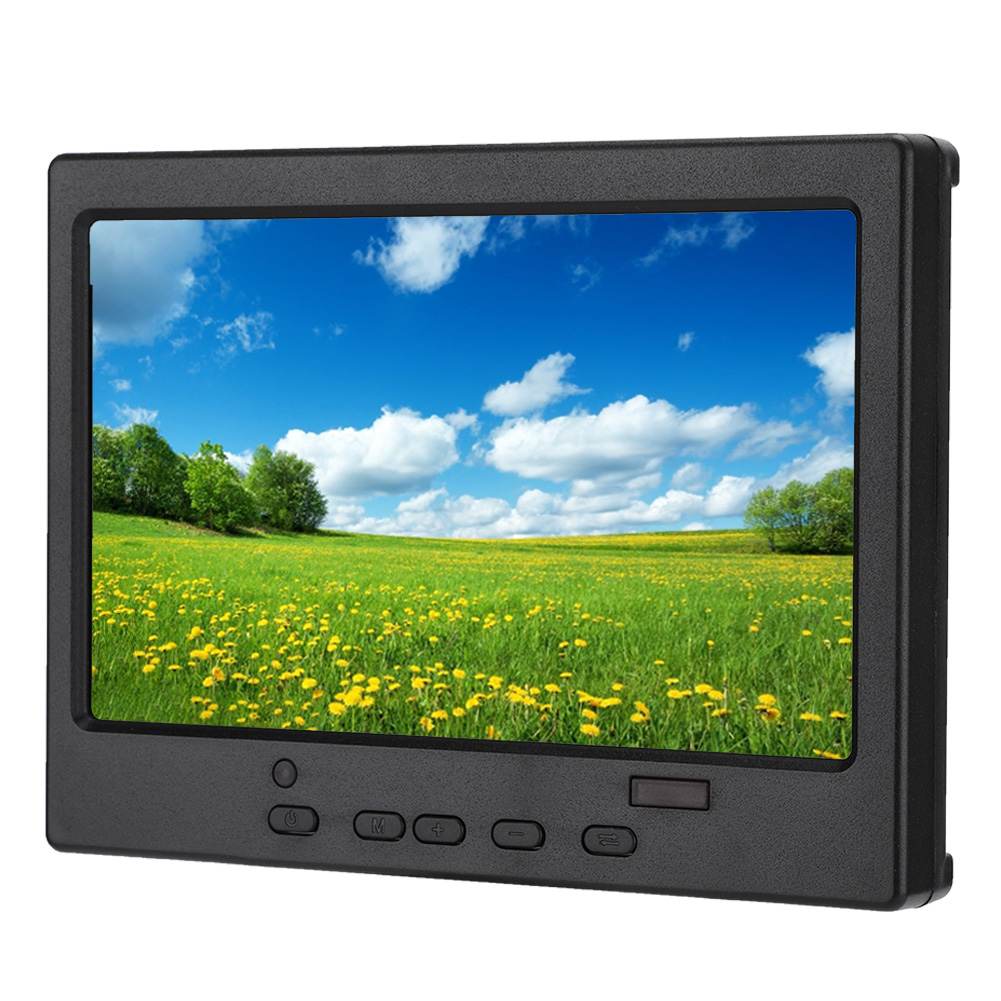 7in TFT LCD Display Screen 1024x600 16:9 300cd m Display Fit for Raspberry Pi 4B 100-240V(AU Plug )