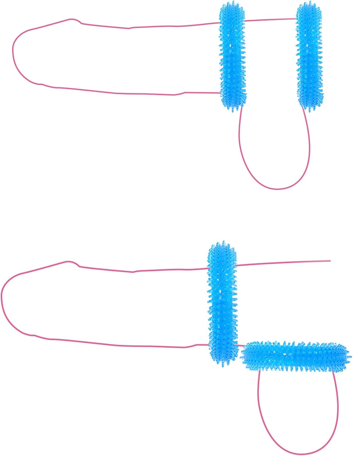 Cuck Ring Massager Toy for Beginners and Experienced. 