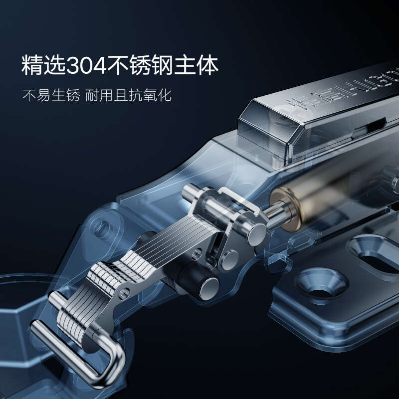 HIGOLD/Humble High 304 Hinged Cabinet and Wardrobe Doors Silent Damping Hydraulic Buffer Door Two Stage Force Hinge. 