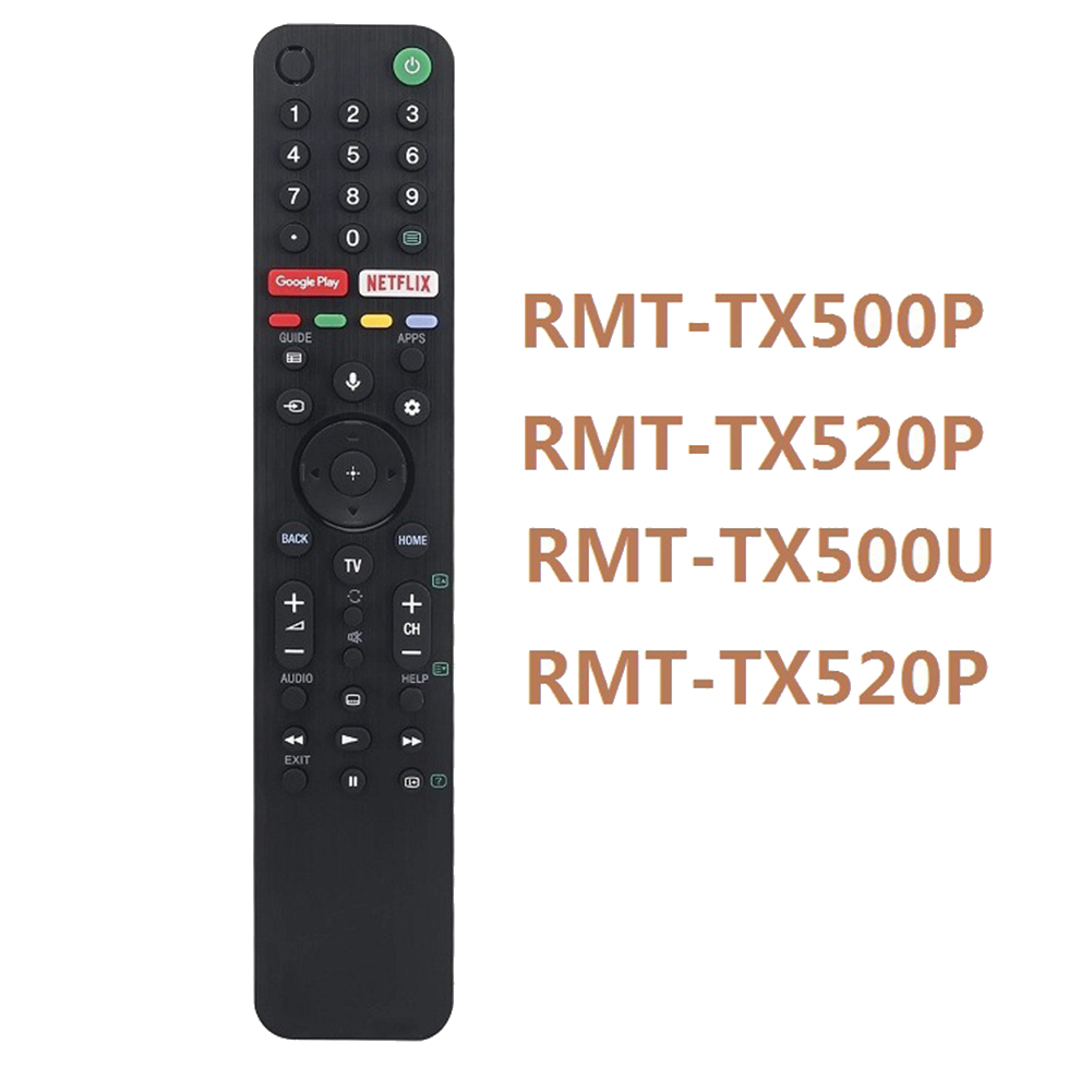 TV Remote Control with Voice Netflix Google Play for SONY RMF-TX500P. 