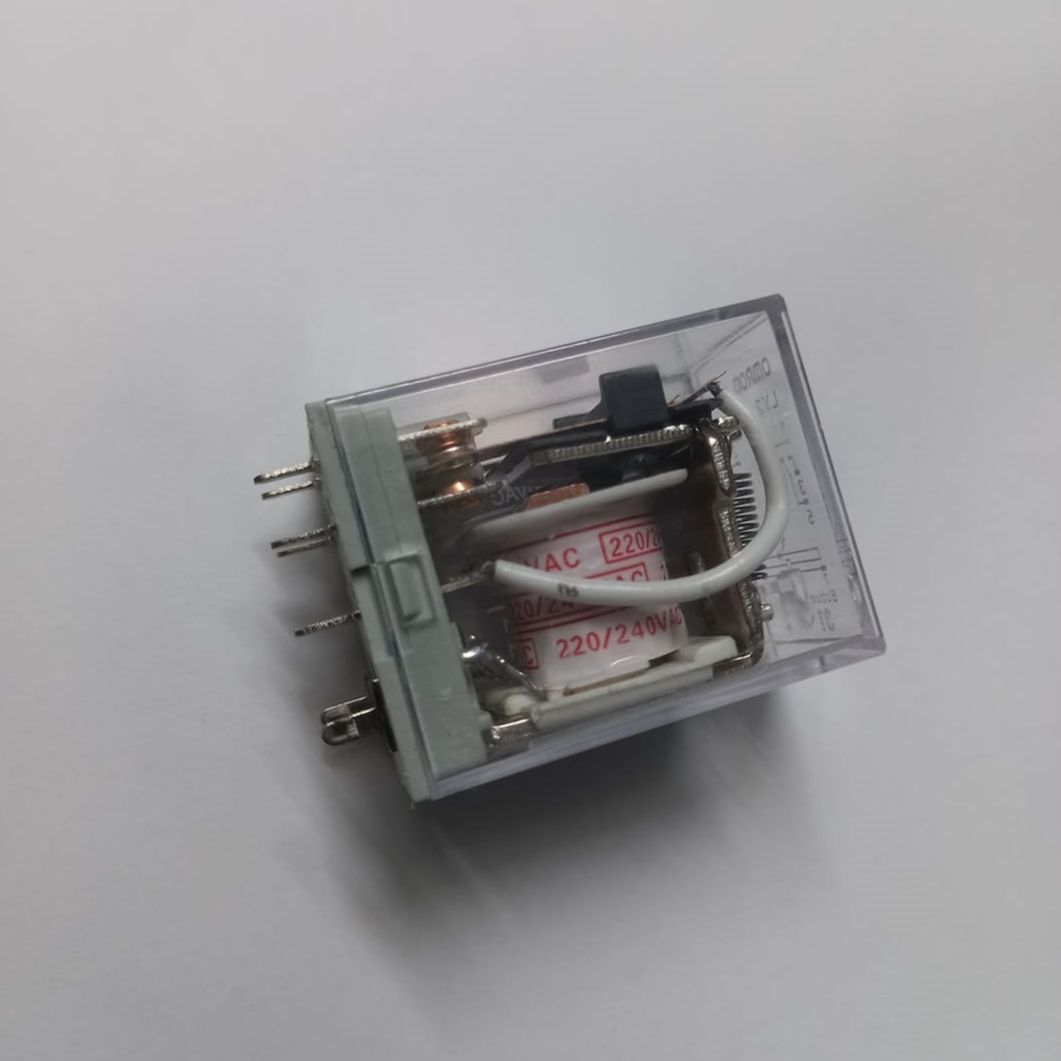 220V Thin Pin AC 220V 8 Thin Pin 10A 250VAC Glass Relay LY2 LY2NJ JQX-13F AC 220V Coil Power Relay Electromagnetic Relay 8 Pins DPDT 2NO 2NC AC-220V Relay Switches . 